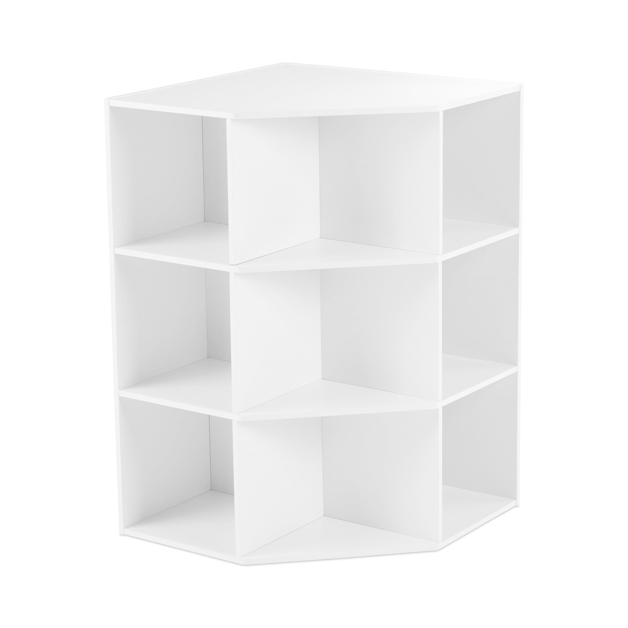Mainstays Corner Cube Storage Organizer, White