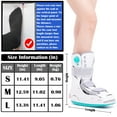 Medical Inflatable Walking Boot Orthopaedic boot for Sprained Ankle