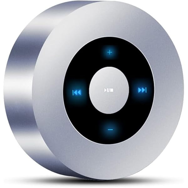wonima11 Smart LED Touch Bluetooth Speaker Portable Wireless Speakers with HD Sound / 12-Hour Playtime/Bluetooth 5.0 / Micro SD Support, for iPhone/ipad/Samsung/Tablet/Laptop(Silver)