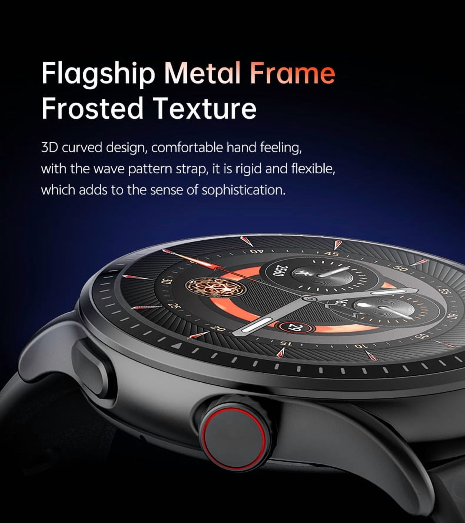 LAATIKUI GTR3 smart watch Waterproof SOS Healthy Sports Waterproof