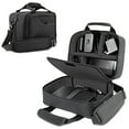 thumbnail image 1 of USA Gear Gamecube Controller Case - Nintendo Switch Carry Case with Custom Storage Compartments for Gamecube Controller, Adapter, Pro-Controller and More - Shoulder Strap and Padded Interior - Black, 1 of 9