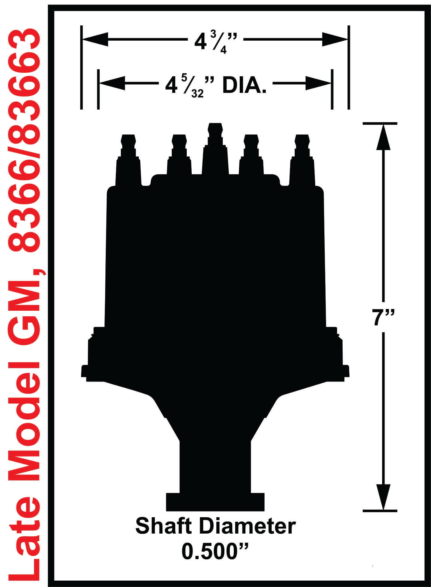 MSD 8366 Distributor