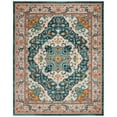 thumbnail image 4 of SAFAVIEH Phoenix Christopher Floral Area Rug, Ivory/Blue, 8' x 10', 4 of 5