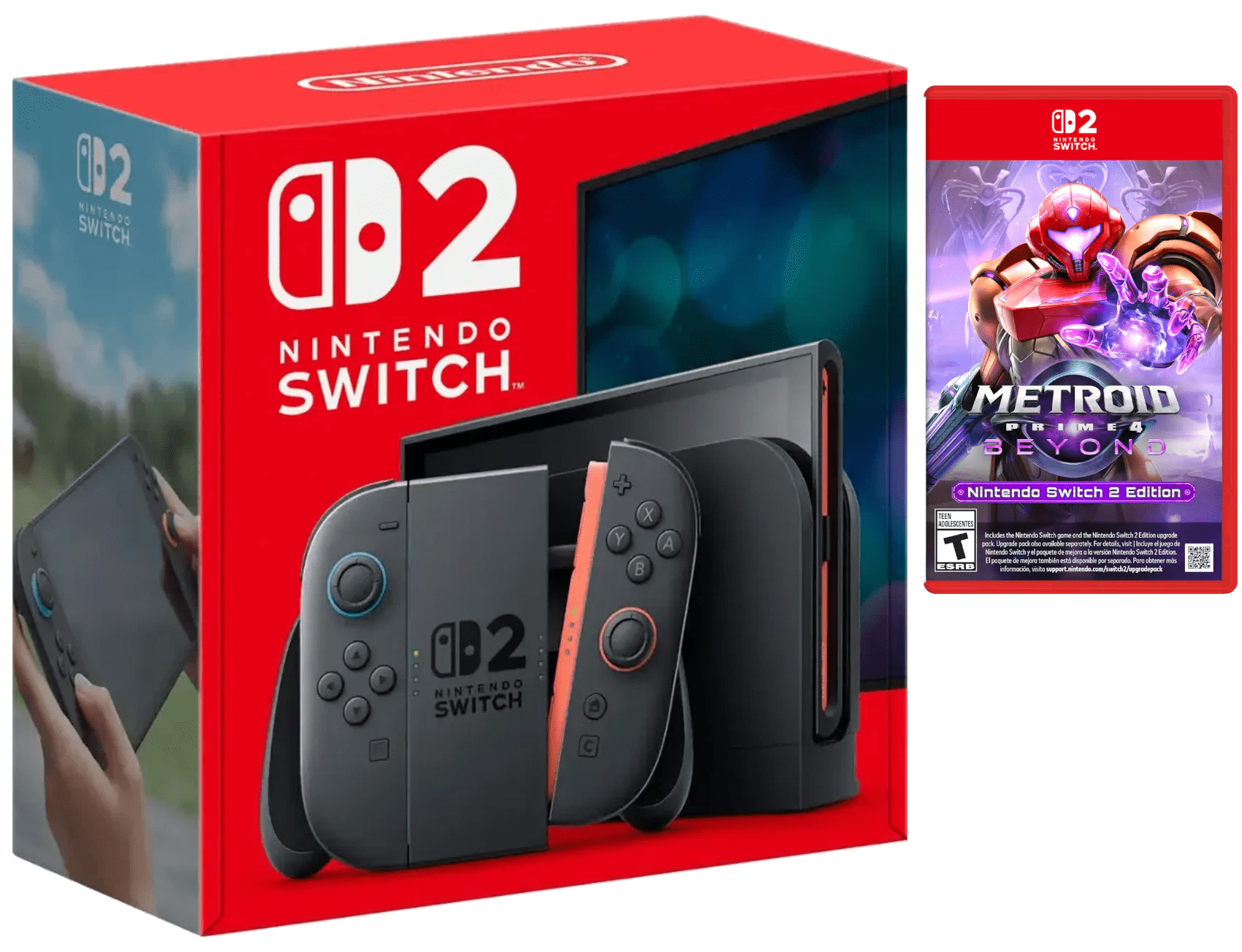 Nintendo Switch 2 Console with Joy-Con 2 , 7.9” HDR Screen, with