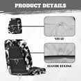 thumbnail image 6 of KUIFORTI Camouflage Cute UTV Seat Covers Seats Cover for UTV Scratch-resistant Rhino Accessories Bucket Seat Cover Compatible with Rhino 700 660 450 2004-2021, 6 of 7