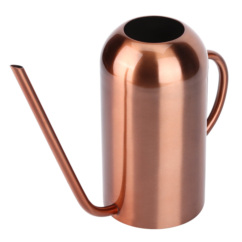 LAZIOEGR 1.5L (50.7 oz) Stainless Steel Watering Can Sprinkle Pot Long Mouth For Garden Flowers Plants