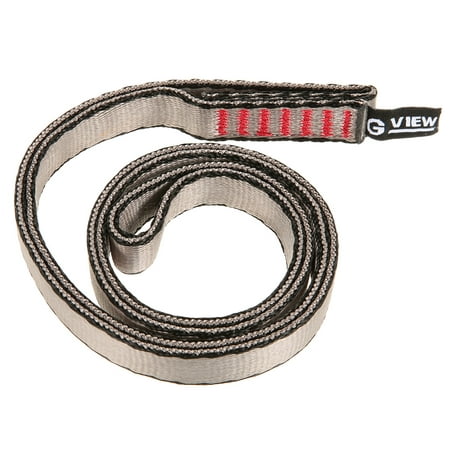23KN 16mm 60cm/2ft Rope Runner Webbing Sling Flat Strap Belt for Mountaineering Rock Climbing Caving Rappelling Rescue