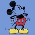 thumbnail image 2 of Boy's Mickey & Friends Classic Mickey Distressed  Performance Graphic Tee Royal Blue Heather Small, 2 of 4