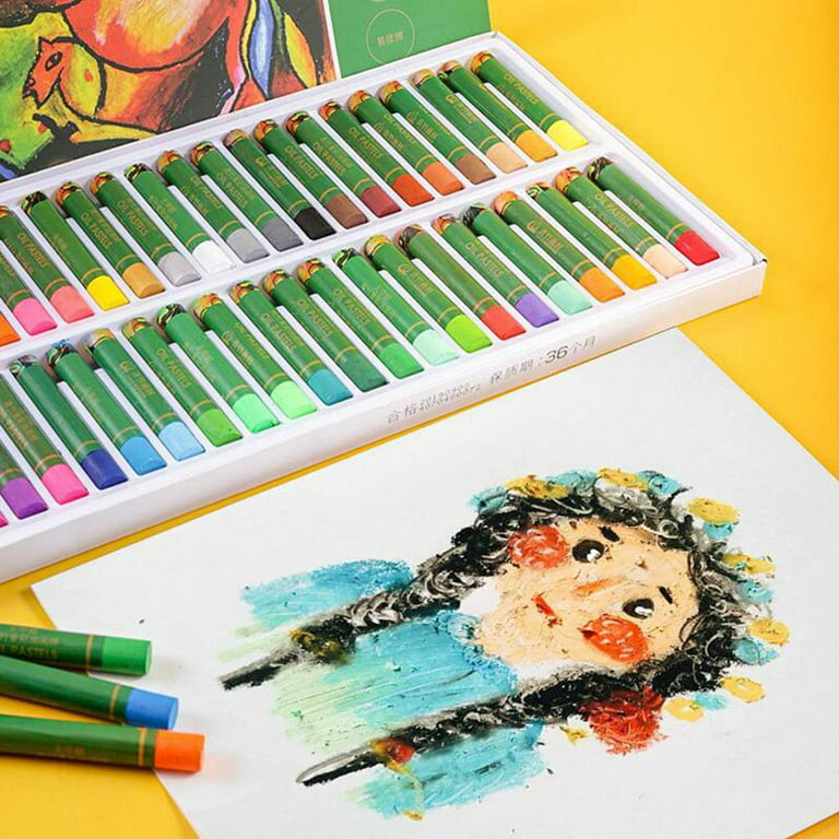 Art Oil Pastels Color Pencil, Oil Crayons Art School