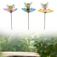 thumbnail image 1 of 3pcs Luminoso mini estatua de hadas estatuas de jardín decoración de la planta de la planta figuras de hadas en miniatura para el césped fuera del, 1 of 8