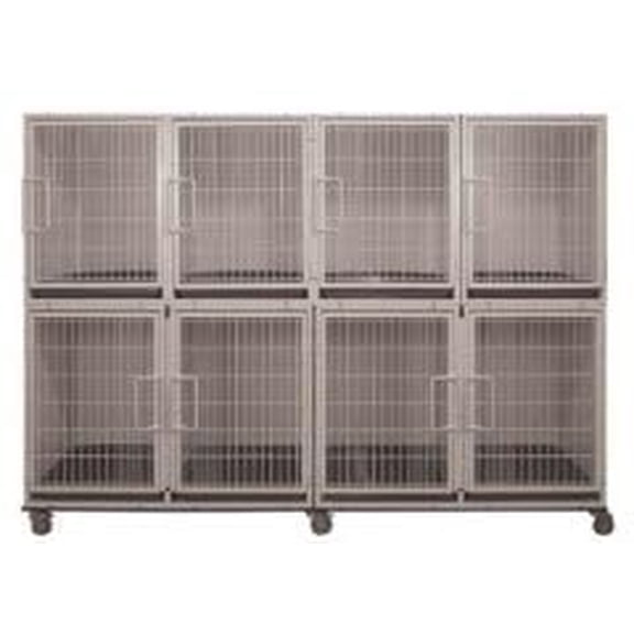 6 or 8 Unit Powdercoated Cage Bank Kit