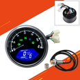thumbnail image 3 of Tacómetro de velocímetro ocicleta Digital Universal de 12 V, tacómetro de calibre LCD, accesorios ocicleta para motocicletas de 2/4 DYNWAVEMX cuentakilómetros velocímetro, 3 of 8