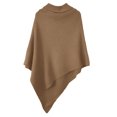thumbnail image 5 of TAIAOJING Women's Scarf Shawls and Wraps Crewneck Long Sleeve Oversized Fuzzy Knit Warm Sweater Top Pullover Cape, 5 of 5
