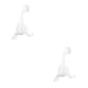 thumbnail image 4 of Inteprter Soporte para cabezal de ducha Ventosa de plástico Soporte para cabezal de ducha 360° ajustable Blanco 2Conjunto, 4 of 6