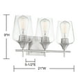 thumbnail image 6 of Satin Nickel Octave Bathroom Vanity Light, 6 of 6