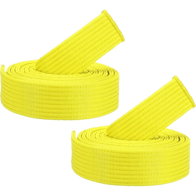 Taekwondo Colored Ranking Belts, Polyester Martial Arts Judo Karate Belt for Coach Teaching Practice