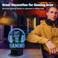 thumbnail image 3 of Gaming LED Light with Acrylic Sheet, Night LED Light Lamp Sign, Adjustable 7 Colors LED Light Display Base, for Home Bedroom Internet Cafe Cybercafe, 3 of 7