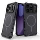 thumbnail image 1 of Funda para IPhone 17 Pro Max [Compatible con MagSafe] Funda Protectora para Teléfono de Color Sólido con Airbag de Grado Militar, Gris Oscuro, para IPhone 17 Pro Max, 1 of 7