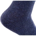 thumbnail image 3 of Lian LifeStyle Men's 6 Pairs Extra Thick Wool Socks Solid(Blue), 3 of 8