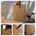 thumbnail image 4 of CIMAXIC Khaki Wine Bottle Bags Reinforced Handles for Better Protection 2Pcs, 4 of 6