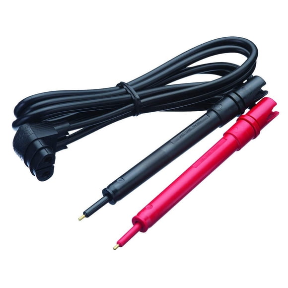 IDEAL INDUSTRIES INC. 61-070 Cables de prueba de 600 voltios para probadores de voltaje 61-065 y 61-076, color negro
