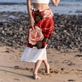 thumbnail image 6 of Rose Chic Chiffon Summer Beach Dress for Women, 6 of 6