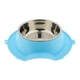 thumbnail image 2 of Comedero de Mascotas Dispensador de Comidas Almacenamiento de Alimentos Antideslizante Lavable Prueba de Azul, 2 of 9