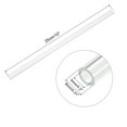 thumbnail image 2 of Acrylic Pipe Clear Rigid Round Tube 5mm ID 8mm OD 10" for Lamps and Lanterns, Water Cooling System 2pcs, 2 of 6