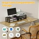 thumbnail image 4 of Organizador de archivos de escritorio Ekisemio, paquete de 2 bandejas para cartas, 2 niveles, color negro, 4 of 7
