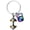 Colorful, variant on Colorful Dumbbell Keychain Charm for Handbags Backpack Gym Bag Car Keys Fitness Gift