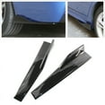 thumbnail image 2 of 2X Side Skirts Fits Universal Vehicles Black 450mm Exterior Side Bottom Line Extensions Splitter Lip Car Diffusers,2 pair * Car Bumper Rear Lip Side Skirt with some bolts,bright black, 2 of 8