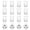16, variant on 16 Pack, Light Socket Plug Adapter, Convert Light Bulb Socket to Outlet Adapter (White).