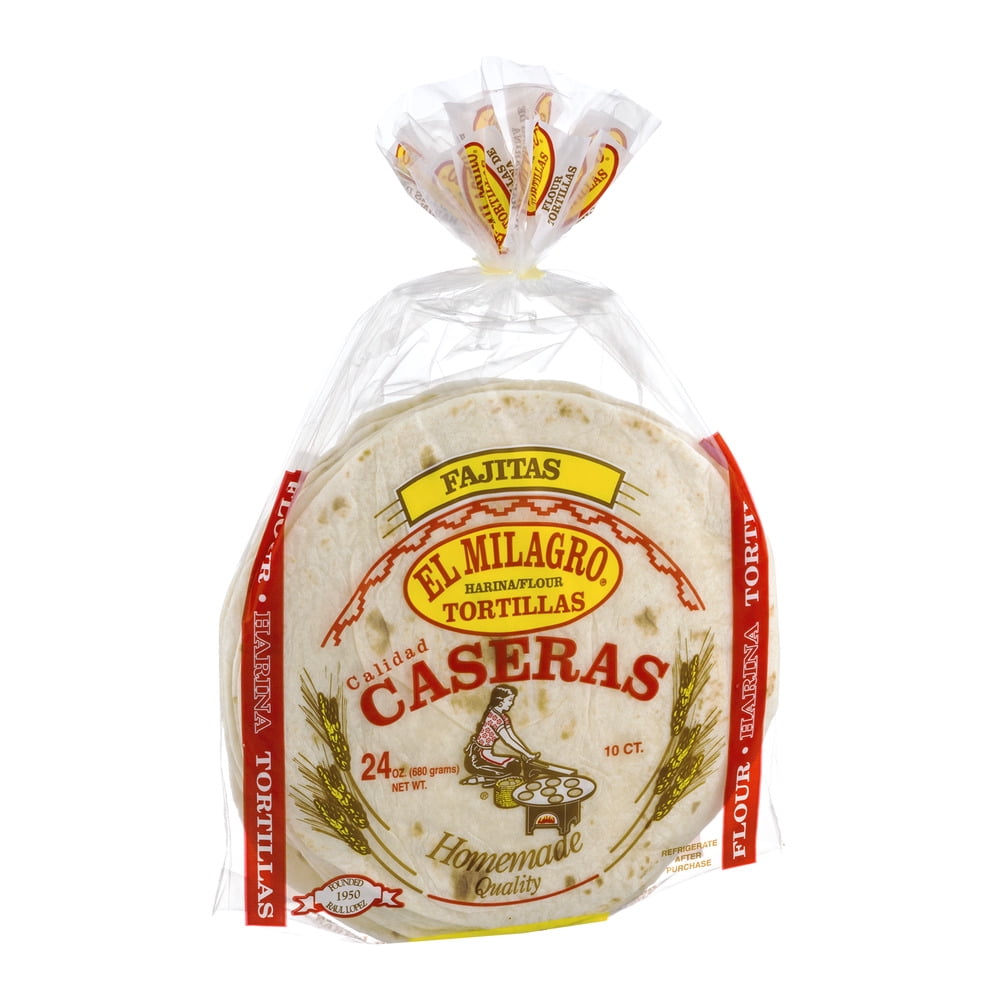 El Millagro Flour Tortilla - 24 oz