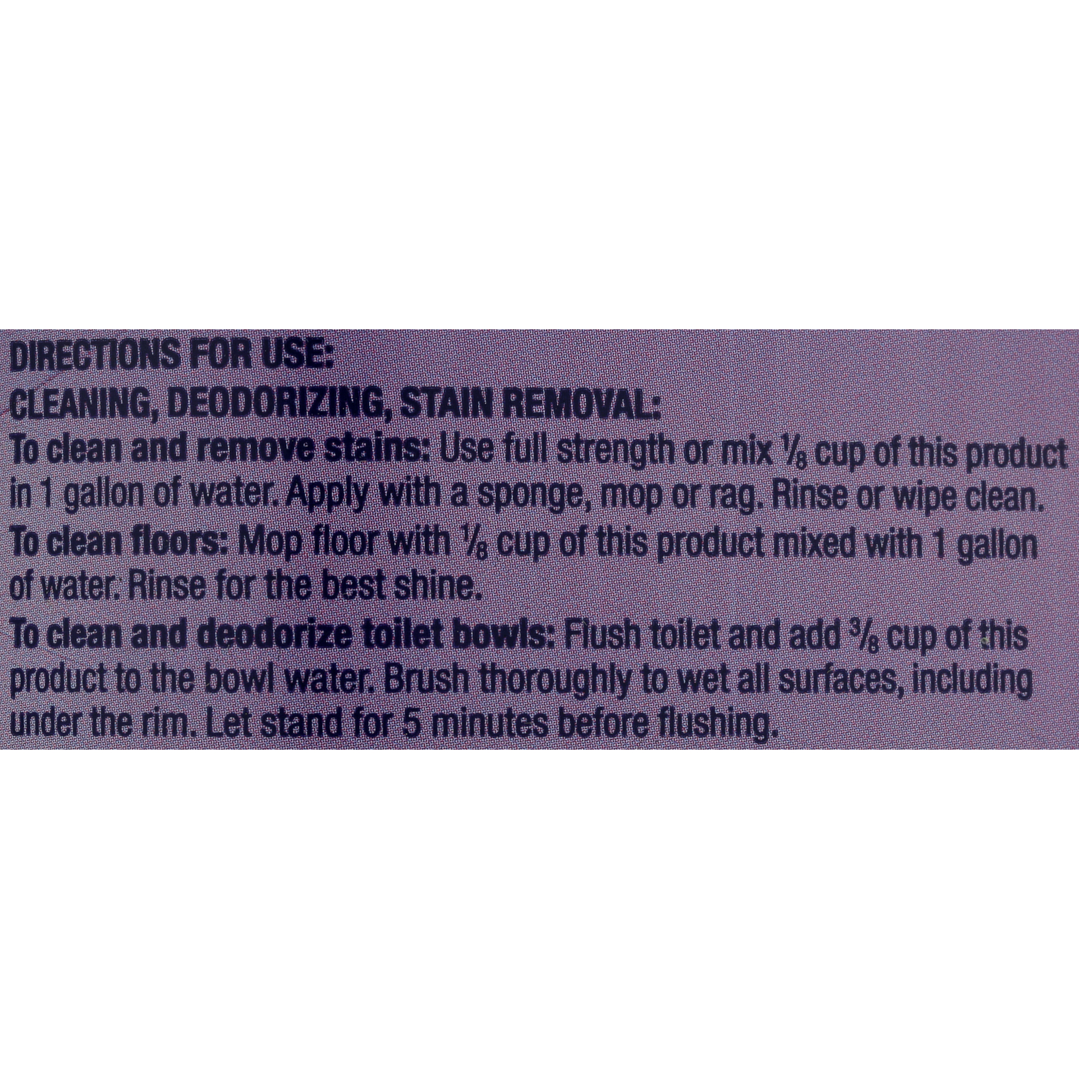 Great Value Multi-Purpose Cleaner, Lavender, 128 fl oz photo 5