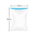 thumbnail image 3 of Lot de 2 Sacs de Voyage Économiseurs d'Espace Réutilisables Sacs de Rangement sous Vide Économisent 75 % d'Espace, s'Enroulent et Se Compressent, Pas Besoin de Machine Ou de Pompe sous Vide, 3 of 5