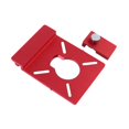 thumbnail image 2 of Adaptador de Guía para Fresadora Adaptador de Riel de Guía Componente de Posicionamiento Universal Accesorio para Herramienta Eléctrica Diseño Preciso de Aluminio Adecuado para Trabajos de, 2 of 8