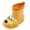 C114 Yellow, variant on Yuncity Rain Boots Boys Girls Ankle Water Shoes Waterproof Cute Cartoon Dog Non- Outdoor Daily And Rainy Days Wear Unisex Toddler Boots Size 8-8.5 Years Blue
