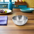 thumbnail image 4 of HEALEEP 2Pcs Multifunctional Bowl for Salad Stainless Steel Practical 11.8In, 4 of 8
