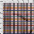 thumbnail image 2 of oneOone Cotton Poplin Fabric Madras Check Decor Fabric Printed BTY 42 Inch Wide, 2 of 4