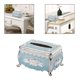 thumbnail image 3 of Caja de Pañuelos ABS de Estilo Europeo Caja de Pañuelos de Hotel de Lujo Accesorios de Escritorio Estante de Pañuelos de Oficina en Estuc Baoblaze Estuche de tejido, 3 of 8
