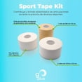 thumbnail image 3 of Sport Tape Go Plus 3 Rollos de Cinta, 3 of 3