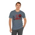thumbnail image 6 of Unisex Jersey Short Sleeve Tee Go Lions Red Tshirt, 6 of 12