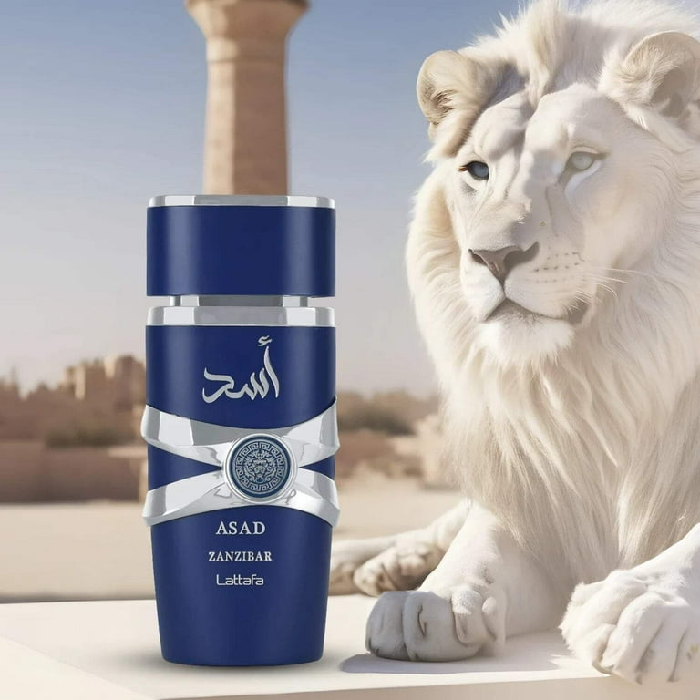 LATTAFA Lattafa Asad Zanzibar 3.4 oz men's EDP Spray Vanilla