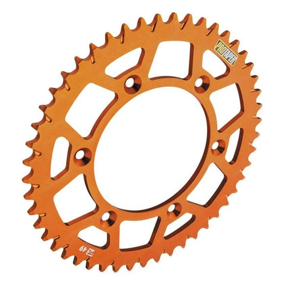 ProTaper 033405  Spec Aluminum Rear Sprocket - Orange - 50T