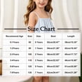 thumbnail image 3 of Zpanxa Girls Dresses, Kid's Comfort Cami Dress Solid Sleeveless Casual Dresses Yellow 0 Years, 3 of 9