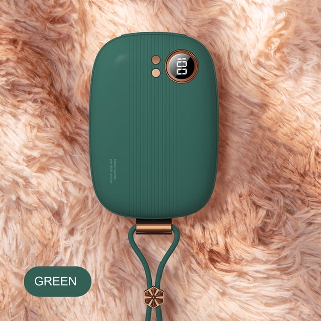 Calentador de manos eléctrico Mini 10000mAh P-ower B-ank 2 Calefacción ajustable yeacher Calentador de manos eléctrico