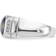 thumbnail image 3 of Avariah Diamonds Solid 10k White Gold Gents Ring Mounting no stones included, 3 of 8
