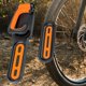 thumbnail image 5 of Portabicicletas de pared Sunnimix Heavy Duty Vertical hasta 35 lb naranja negro, 5 of 8