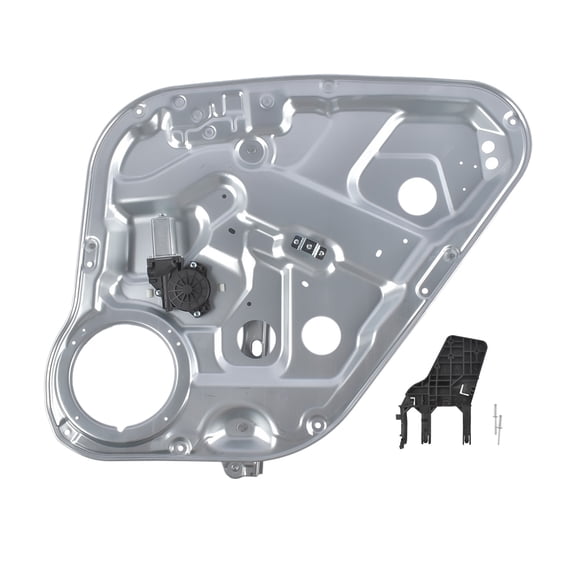 GELUOXI Rear Right Power Window Regulator & Motor for Hyundai Santa Fe 2.7L 3.3L 2007-2009 834812B000 834602B000 748-341