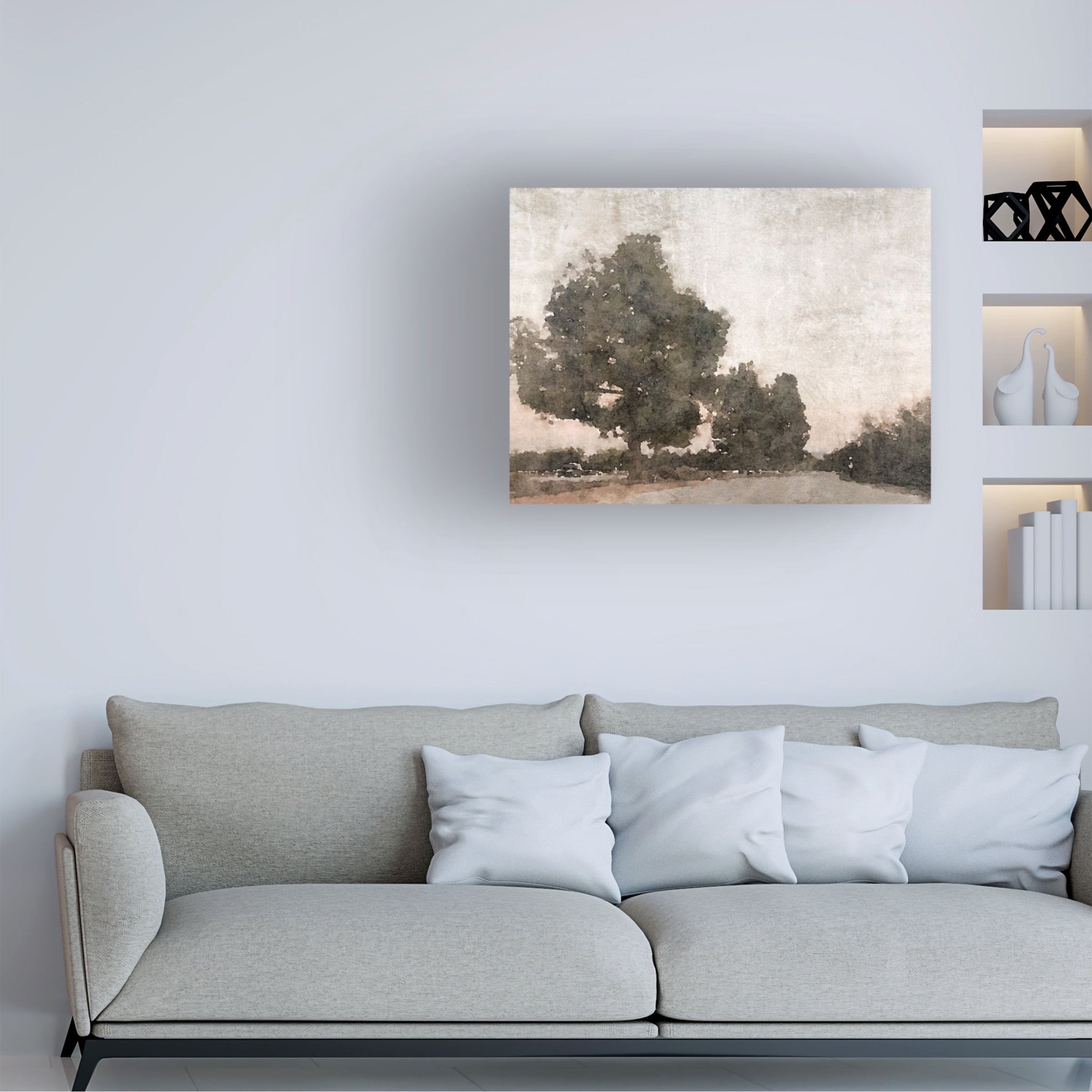 Irena Orlov 'November Morning Mist III' Canvas Art